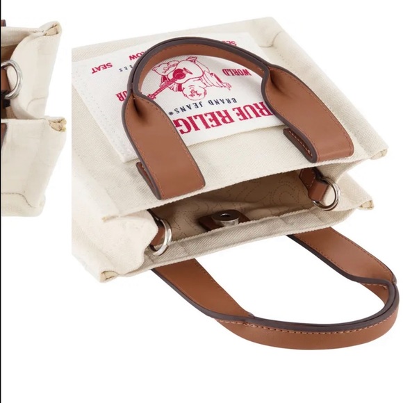 TRUE RELIGION Mini Tote Bag - Picture 5 of 8